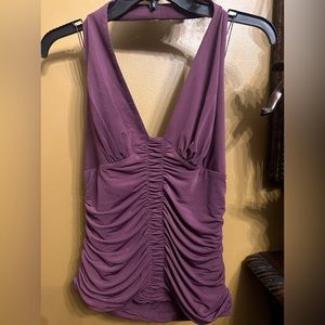 NWOT Laundry By Shelly Segal Halter Top with Rushing throughout